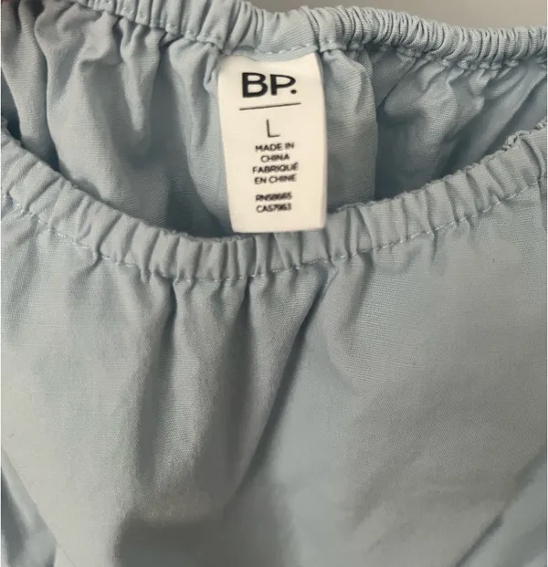 Blue cotton dress BP - Image 4