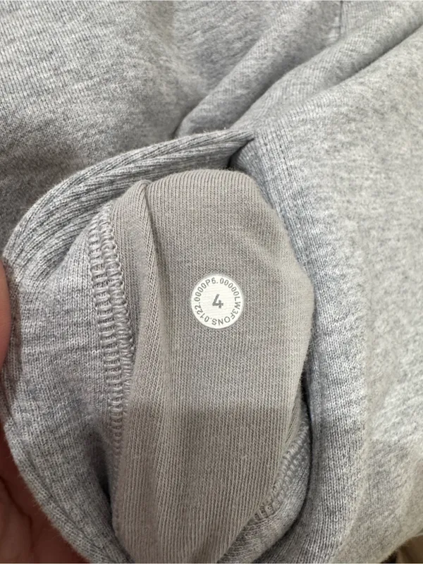 Women’s Lululemon Heather Gray Pullover Hoodie - Image 12