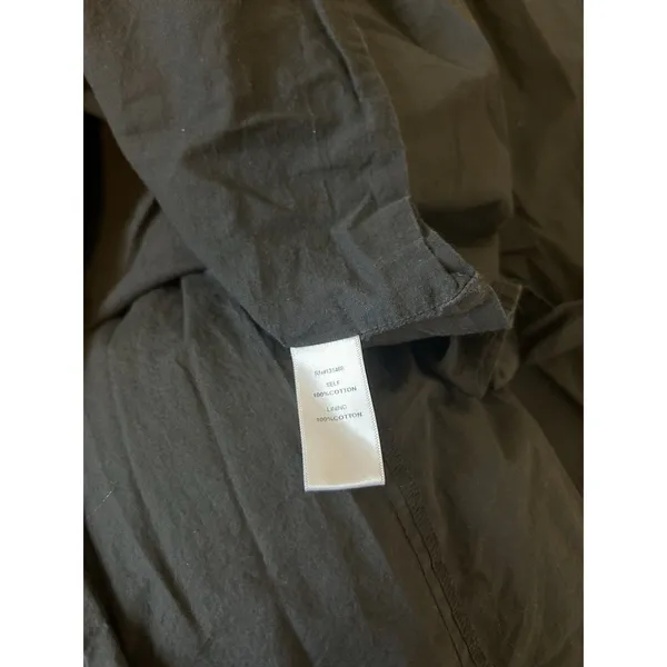 Vici Pleated Cotton Midi Dress Size Small Puff Sleeve Cottagecore Preppy Party - Image 9