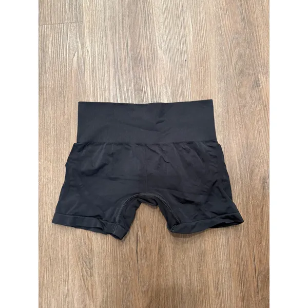 Gymshark‎ Vital Seamless 2.0 Shorts Womens Black High Waisted Athletic Workout - Image 3