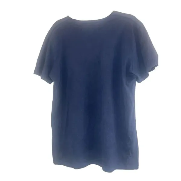 ✨Alexander Yamaguchi Short Sleeve Navy Crewneck Sz Large Tee✨ - Image 3