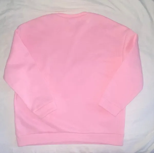 baby pink oversized sweatshirt wellness - Image 2