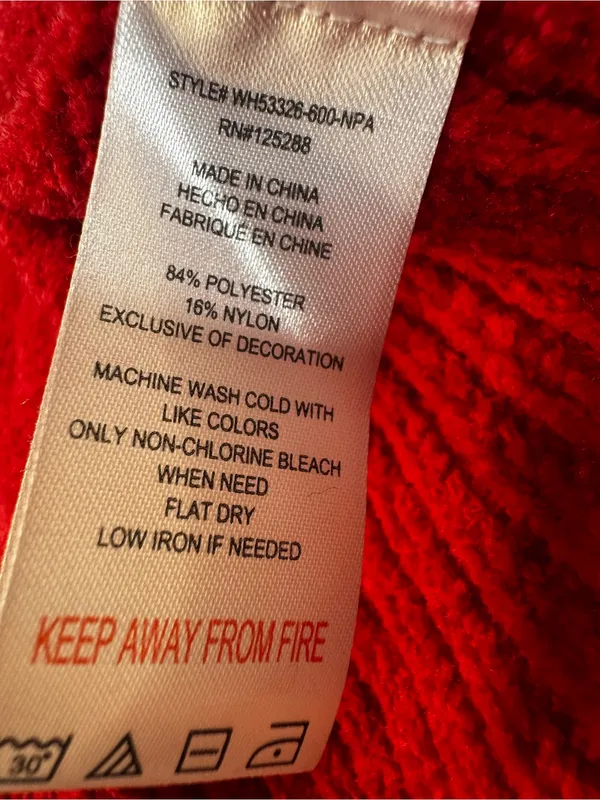 Holiday Red 'Santa's Favorite' Crewneck Sweater - Image 10