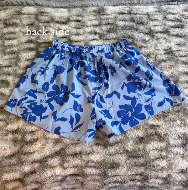 Shein 2 piece floral set - Blue Size S - Image 3