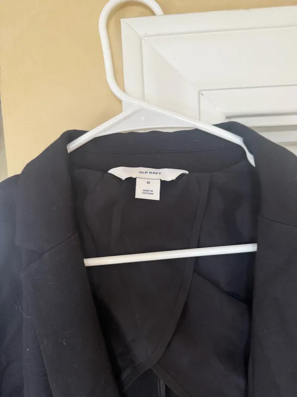 Old Navy Black Blazer Jacket - Image 2