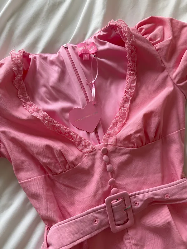 Sugar Thrillz Pink Romper - Image 4