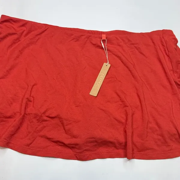SKIMS Smooth Lounge Layers Mini Skort - Size 2x- Terra Color - Image 4