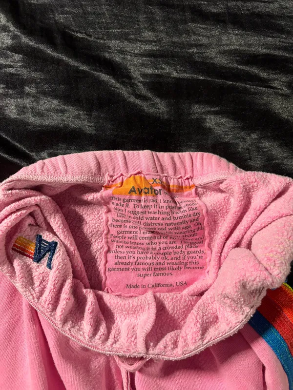 Aviator Nation Sweatpants Pink - Image 5
