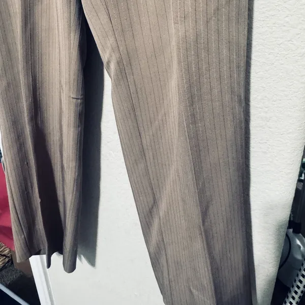 Courtenay Stretch Dress pants Womens sz 6 brown wide‎ leg office career - Image 3
