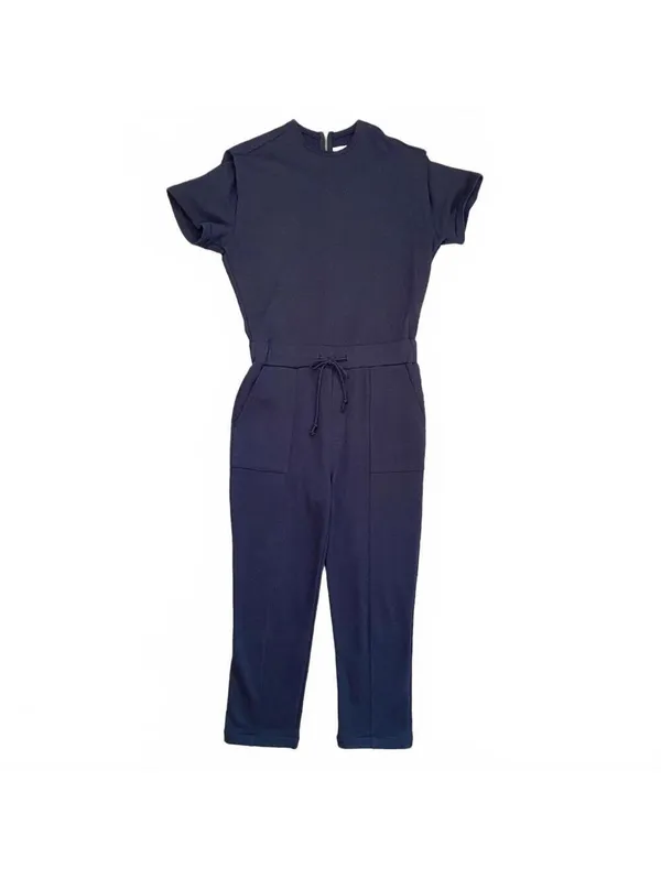 Pistola Decklin Shoulder Pad Sleeveless Jumpsuit Cotton Black Women's Size XS - Image 4