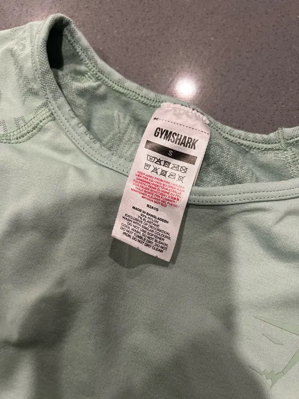 Gymshark mint long sleeve shirt - Image 10