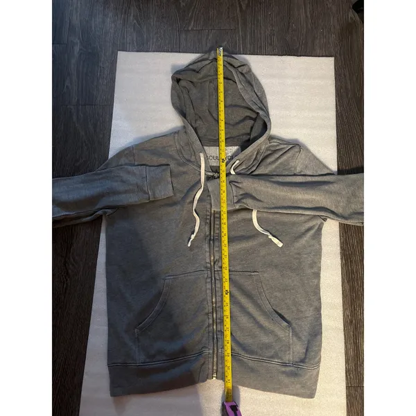 SoulCycle Spellout Gray/White Hoodie S Athleisure Sportswear Activewear Casual - Image 9