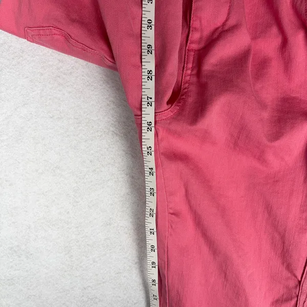 Risen Jeans Twill Jogger Pants Juniors 7/28 Pink RDP5242 Elastic Ankle Stretch - Image 7
