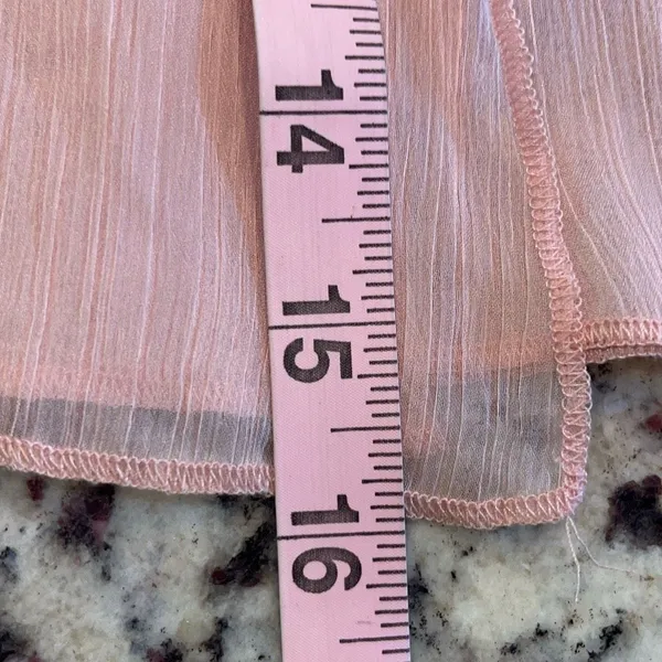 BUBISH Revolve Charlotte Sheer Maxi‎ Dress in Blush Size Medium - Image 11