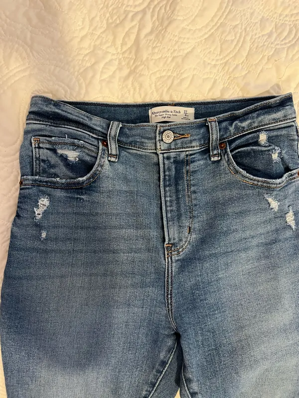 Abercrombie and Fitch super skinny high rise jeans - Image 2