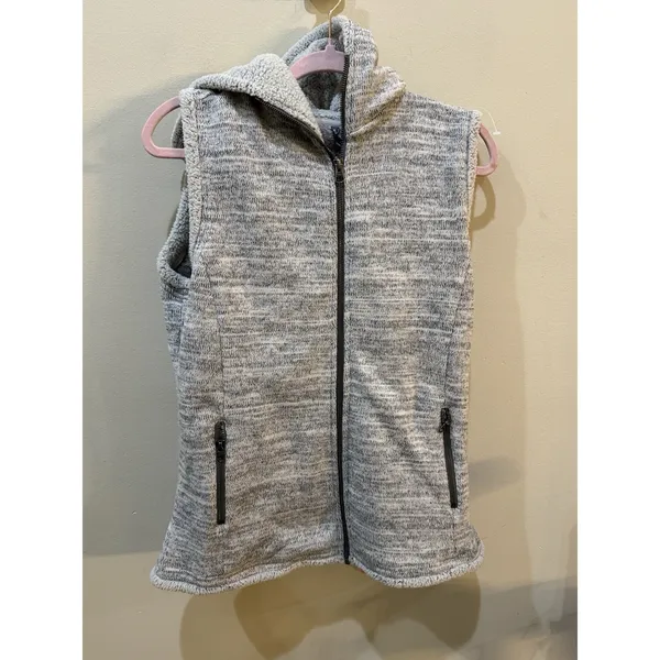 Kuhl Alaska hooded sherpa-lined vest Gray Size Large Outdoors Gorpcore Hiking - Image 3
