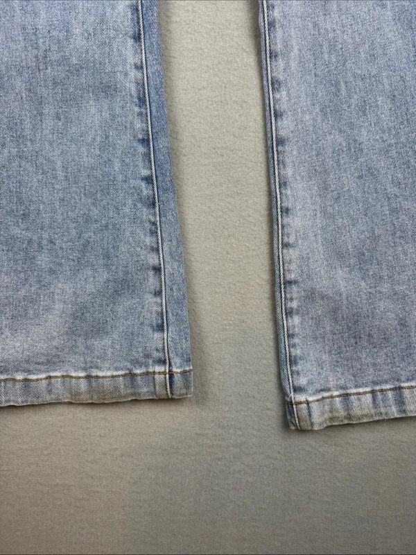ROLLA'S Light Blue High Rise East Coast Flared Jeans Size: 31 (waist 28”) - Image 7