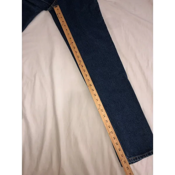 Lawman Jeans Size 5 Blue Western World Class Denim Jeans 5 90s Slim Vintage - Image 9