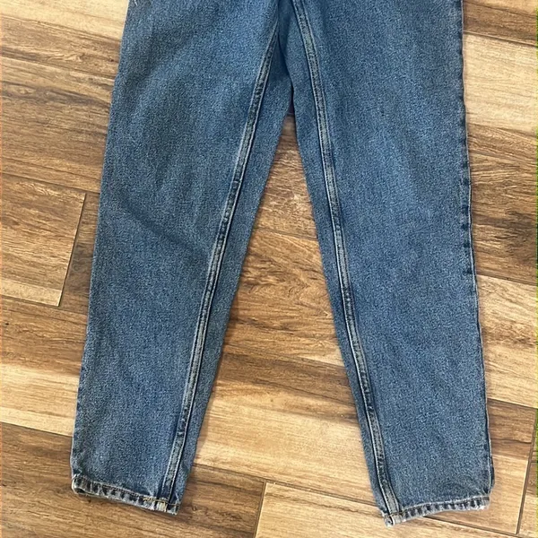 Zara blue straight denim jeans - Image 2