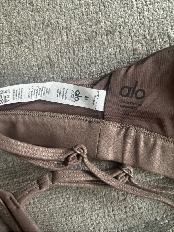 ALO Yoga Strappy Sports Bra - Image 4