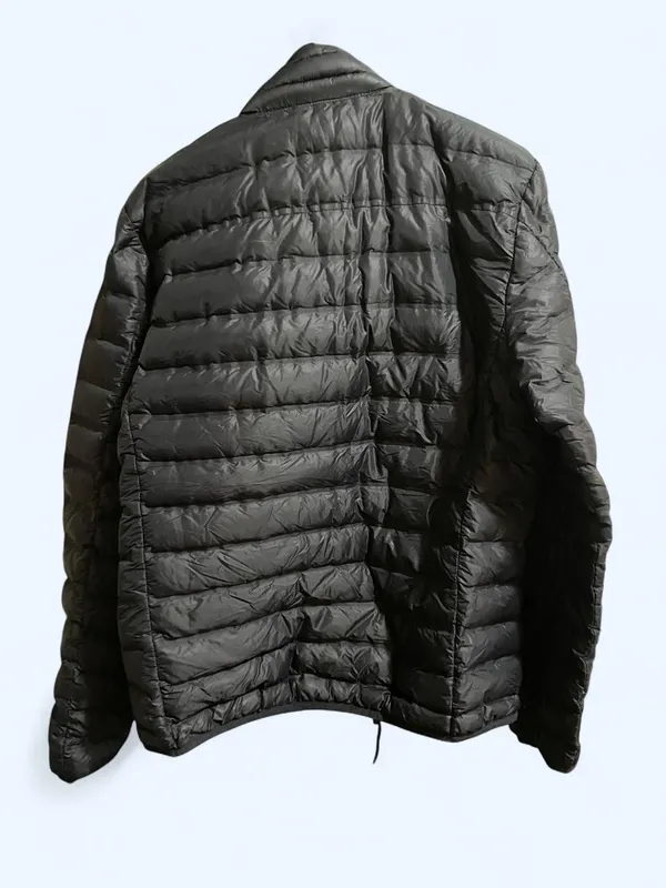 Gerry Jacket Mens Small Black Puffer Down Insulated Lined Full Zip Pockets - Image 4