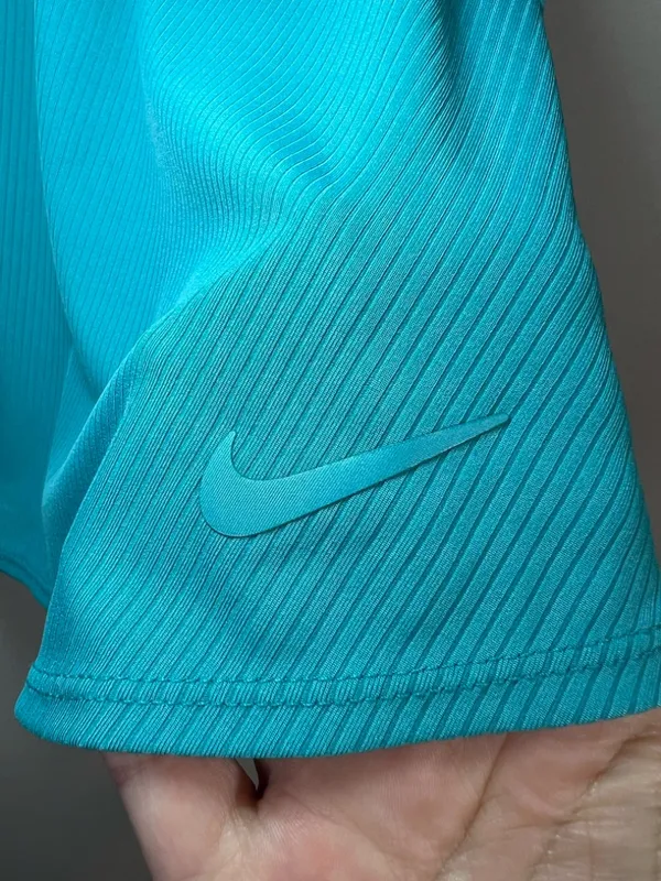 Nike Court Flouncy Tennis Skirt Skort Teal Blue Dri-Fit Shorts Lined Golf NEW XL - Image 4