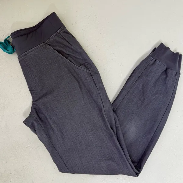 FIGS Zamora Jogger Scrub Pants XS Technical Collection Gray Style W18SW2005 - Image 6