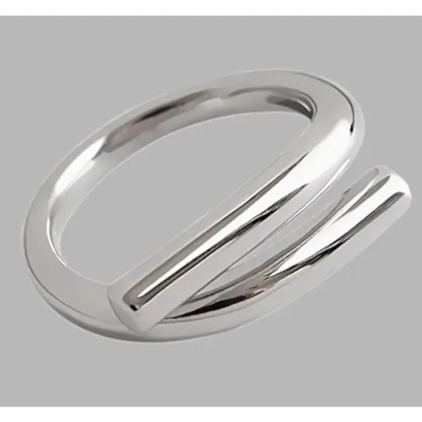 Boutique Unisex Solid Wrap‎ 925 Sterling Silver Band Ring, Adjustable - Image 15