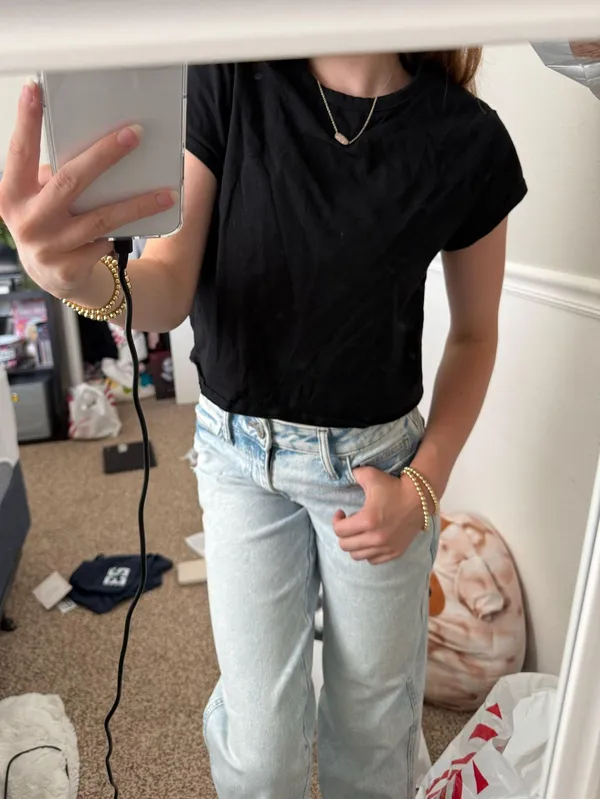 H&M Top Black - Image 2