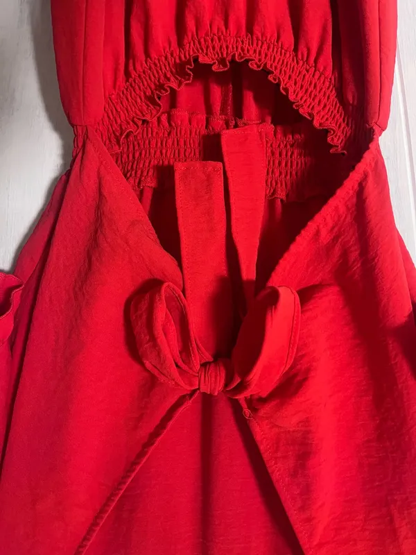City Triangles Dress Red Formal - Image 2