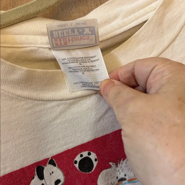 FINAL MARKDOWN White Dog Graphic T - Image 5