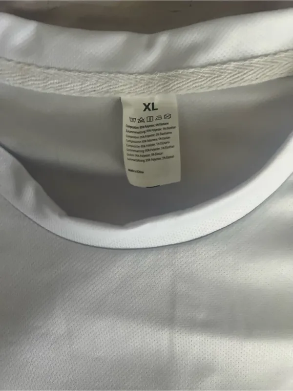 Women’s Premium Quality Short Sleeve White “Embrace Change” T Shirt Size XL - Image 5