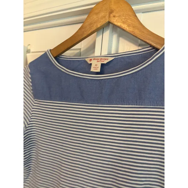 Brooks Brother Blue And White Stripe Top Size‎ XS - Image 4