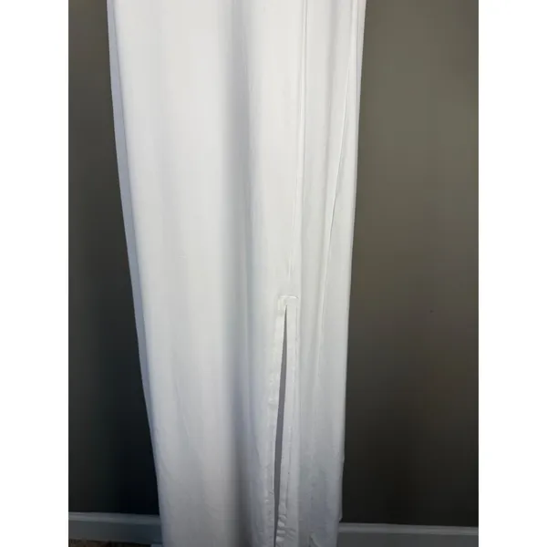 Susana Monaco White‎ Strapless Maxi Dress Side Slit Resort Formal Size S NWOT - Image 6