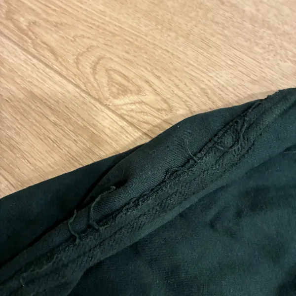 Alo Yoga Women’s Effortless Hoodie Cropped Green Cotton Blend Size S - Image 5