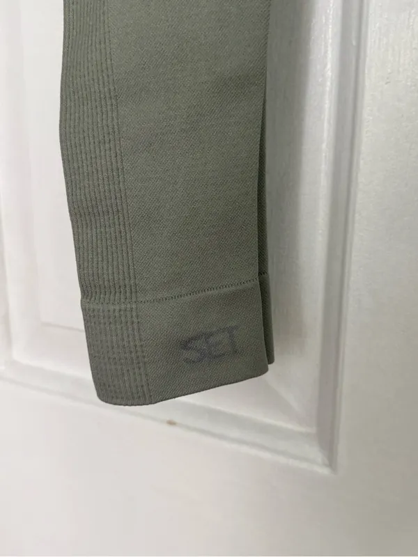 Set Active Sculptflex Seamless High Rise Leggings in Sage Green - Image 4