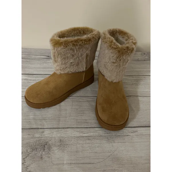 Arizona Jean Co Sola Flat Heel Winter‎ Boots Women Size 7 GUC - Image 5