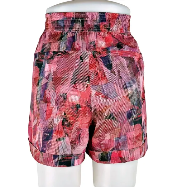 Lululemon Spring Break Away 3" Shorts Sz 12 Sun Dazed Multi Pink 4 Way Stretch - Image 4