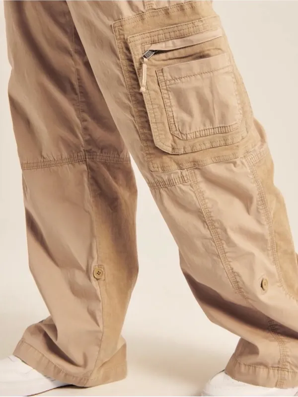 Abercrombie & Fitch 2000’s Cargo Pants Womens 30 Tan - Image 3