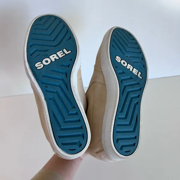 Sorel Women's‎ Out N About Wedge Sneaker Bootie Nova Sand, Sea Salt - Image 8