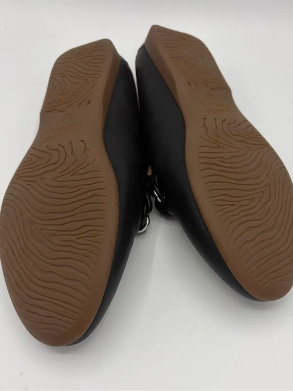 Dansko Leora Nappa black leather slip on mule women’s 40/10 chic mature comfort - Image 5