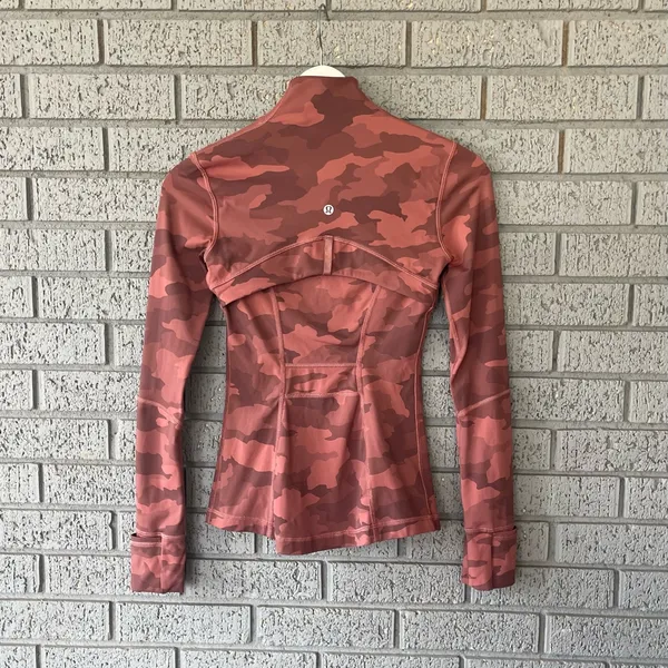 Lululemon Define Jacket Heritage 365 Camo Brier Rose Multi Pink Size 0 - Image 7