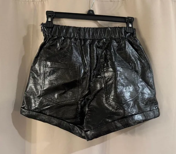 Black Women's Grey Lab Shorts Size XS - Image 2
