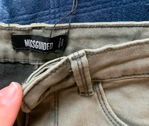 NWT Superstrech Denim Mini Skirt - Image 5