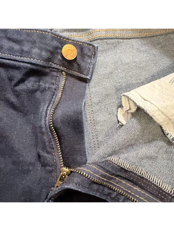 Gap Women's Blue and Navy Trousers - Image 2
