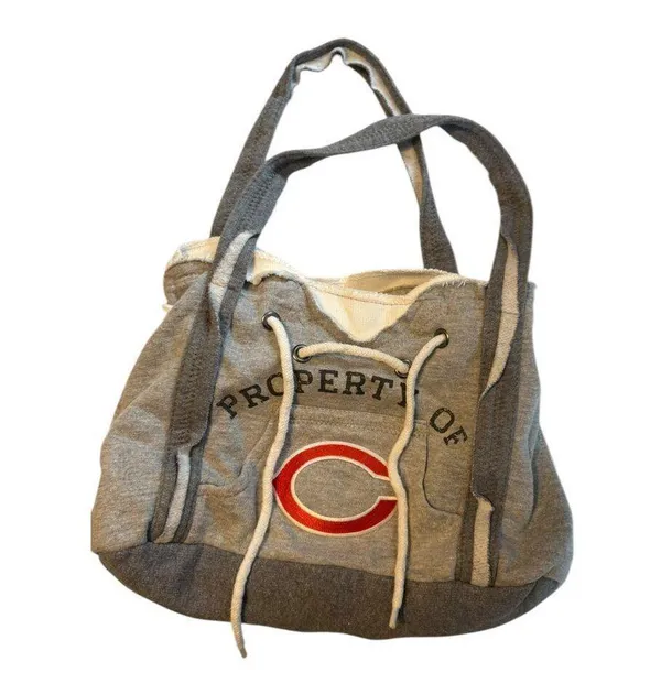 Chicago Bears Property Of C Tote Bag With Drawstring & Snap Closure - Image 7
