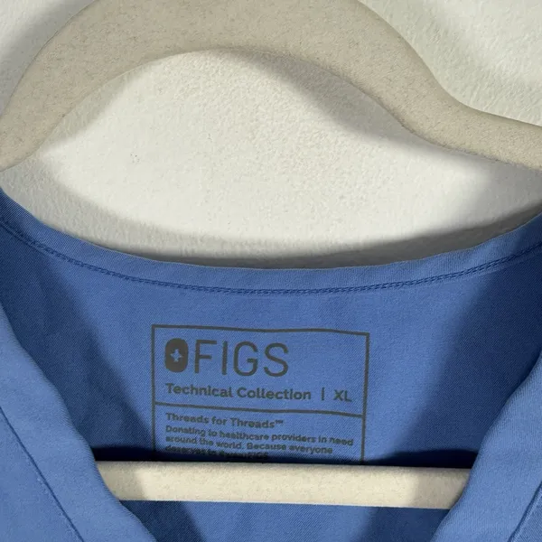 Figs Zamora Jogger Scrub Pants Catarina Top Surgical Ceil Blue Medical Women XL - Image 4