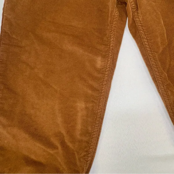 Free People Copper Rust Kyo Corduroy Utility Pants Size 6 Burnt Orange Cargo - Image 7
