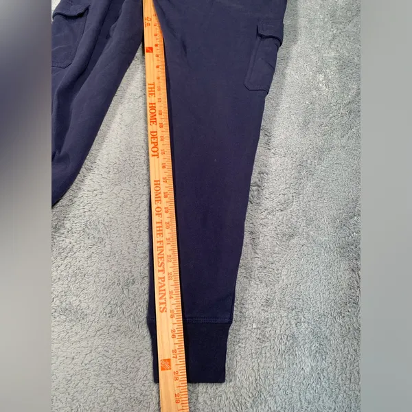 True religion Navy Jogger cargo Pants with Logo medium - Image 9