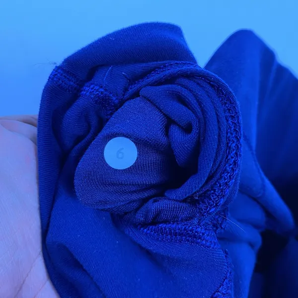 Lululemon Pants Womens 6 Blue High Rise Legging Yoga Athletic Stretch Activewear - Image 8